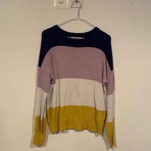 POPSUGAR Striped Cozy Sweater